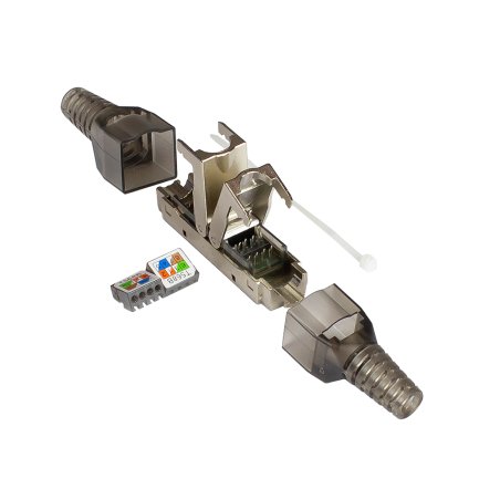 Alcasa GC-N0150 connecteur de fils RJ-45 Argent