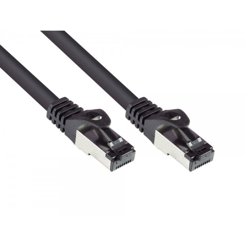 Good Connections Cat.6A Patchkabel PUR S/FTP HF schwarz 25m