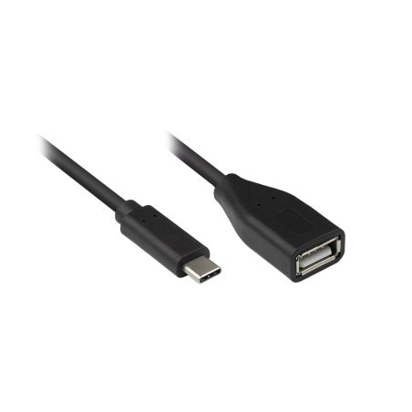 Good Connections USB2.0 Adapterk. OTG C St.-A Bu. 0,1m