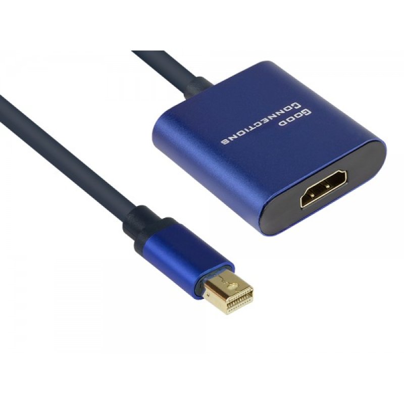 Good Connections Adapter MDP 1.4-St.-HDMI2.0-Bu. 0,2m