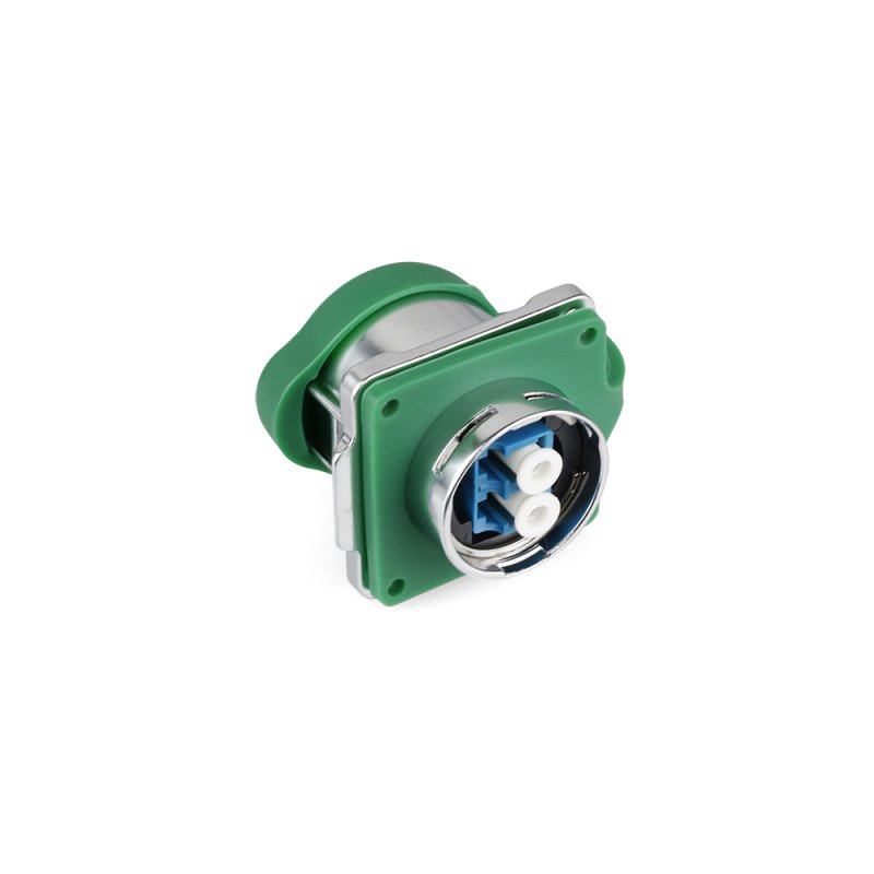 Alcasa IC01-24F02 socket-outlet LC-D Green, Silver