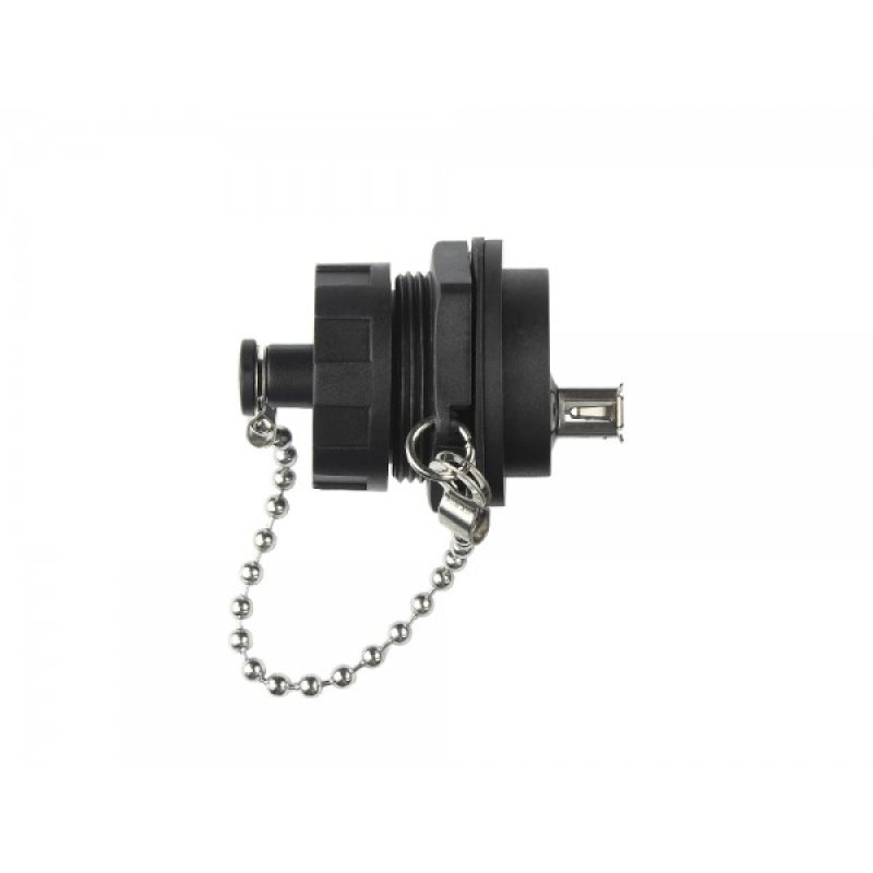 Alcasa IC04-U205 wire connector USB A Black