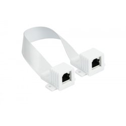 Alcasa 8055-F23QW networking cable White 0.3 m
