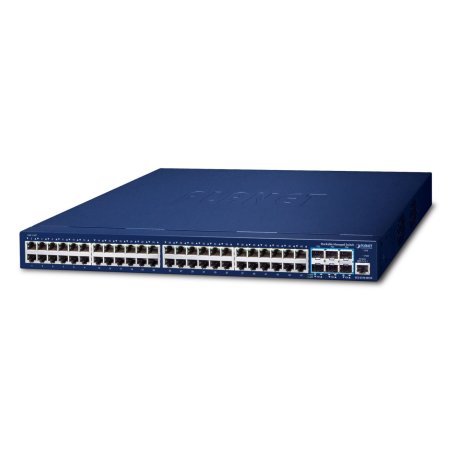 PLANET SGS-6310-48T6X network switch Managed L3 Gigabit Ethernet (10/100/1000) 1U Blue
