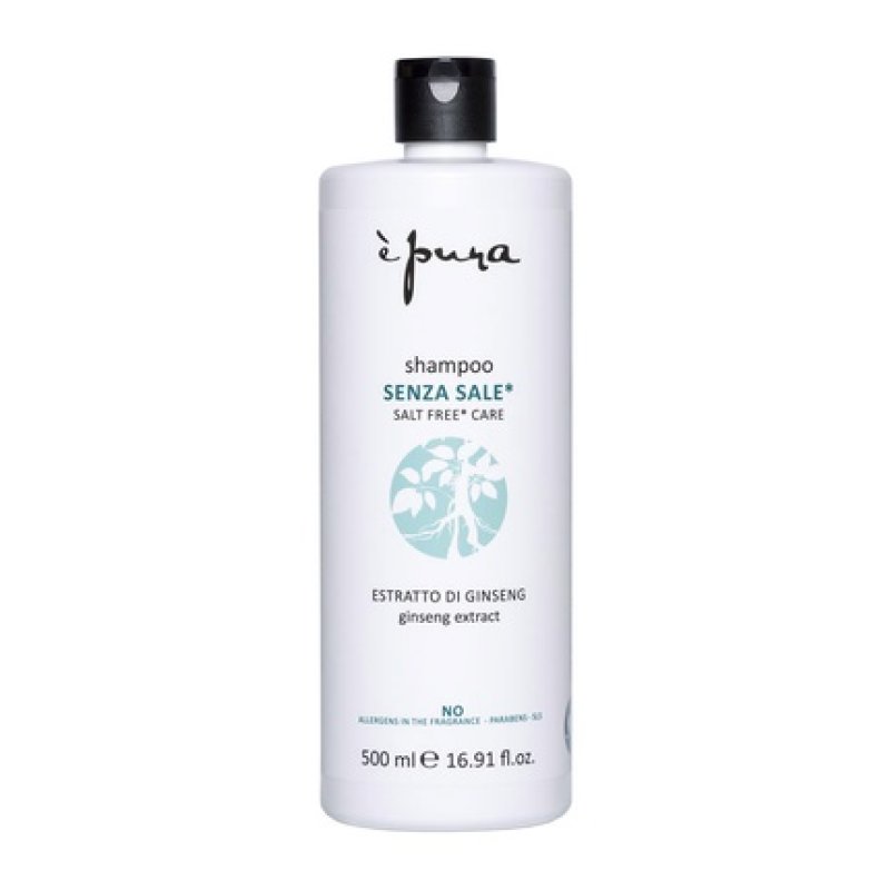 E' Pura E Pura Salt Free Care Shampoo 500 Ml