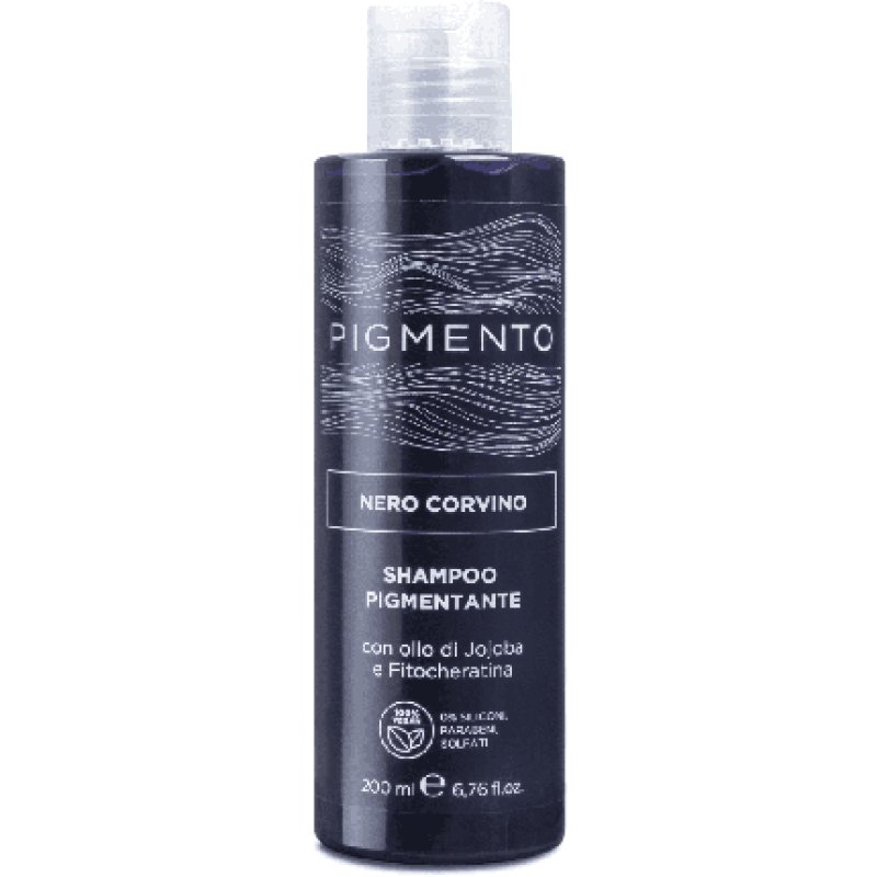 Pigmento Shampoo 200ml Black Raven