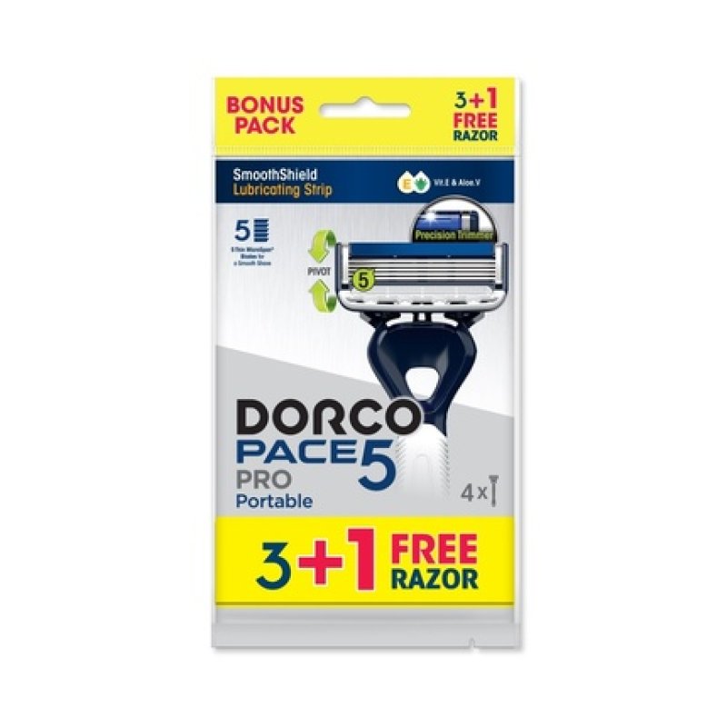 Disiclin Dorco Pace 5 Razor Disposable 31 Blades