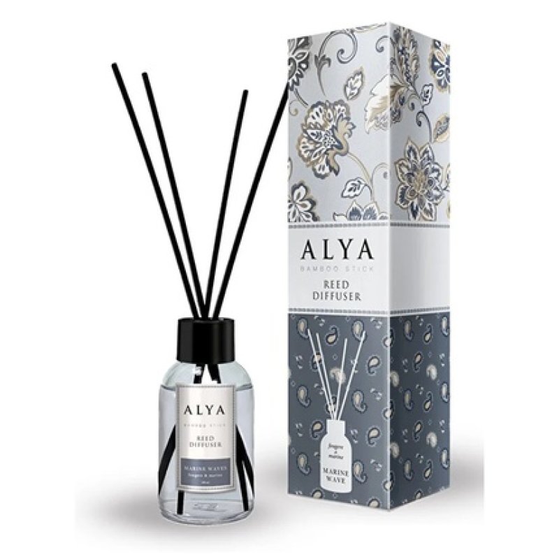 Alya Room Freshener Marine Waves Reed Diffuser - 100ml