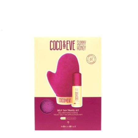 Coco & Eve Self Tan Travel Kit Medium Perfect For Onthego Tanning
