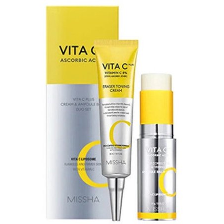 Missha Vita C Plus Toning Cream & Balm Duo Set