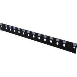 19" 1U Fiber Optic Front panel for 12 ST/FC