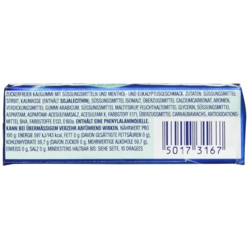 Airwaves Menthol & Eucalyptus 10 Lozenges