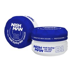 Nishman Hair Styling Series B1 Hair Styling Gloss Gel Wax 150ml