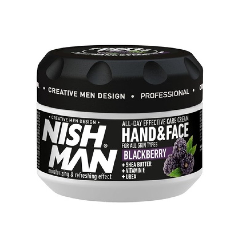 Nishman Hand & Face Cream Blackberry 300ml