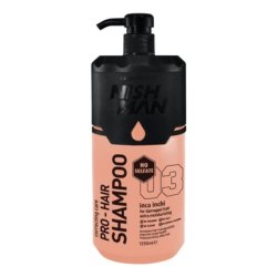 NISHMAN Sulfate Silicone Paraben Free Shampoo Inca Inchi 1250ml