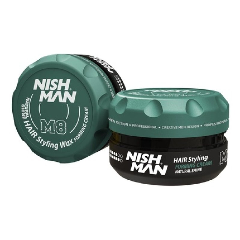 Nishman Hair Styling Forming Cream M8 Natural Shine