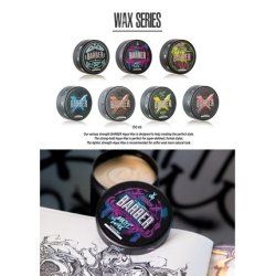 Barber Marmara Keratin Hair Wax 150ml Matt Wax Natural Finish Men's Hair Wax Strong Hold Barbershop Styling