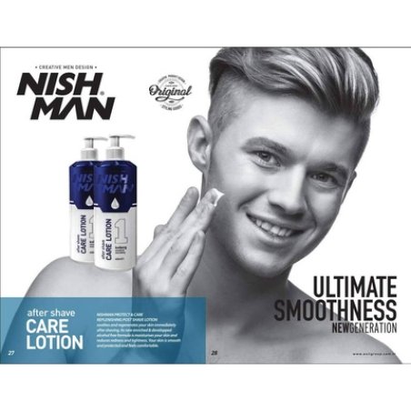 NISHMAN 01 After Shave Care Lotion Iceberg 400ml