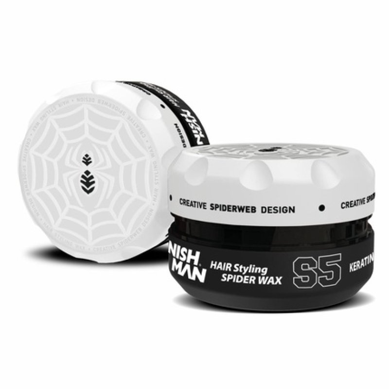 NISHMAN S5 Hair Styling Spider Wax White 150ml