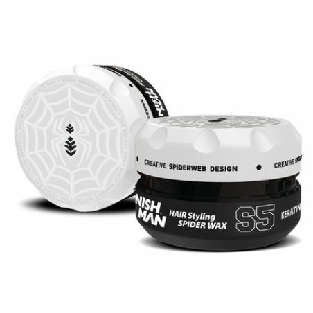 NISHMAN S5 Hair Styling Spider Wax White 150ml