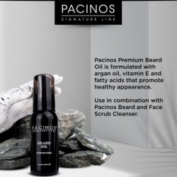 Pacinos Beard Oil For A Frizzfree Beard Helps Relieve Itchiness And Condition