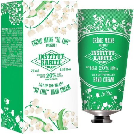 Institut Karite 20% Rejuvenating Hand Cream Muguet Myuge 75ml