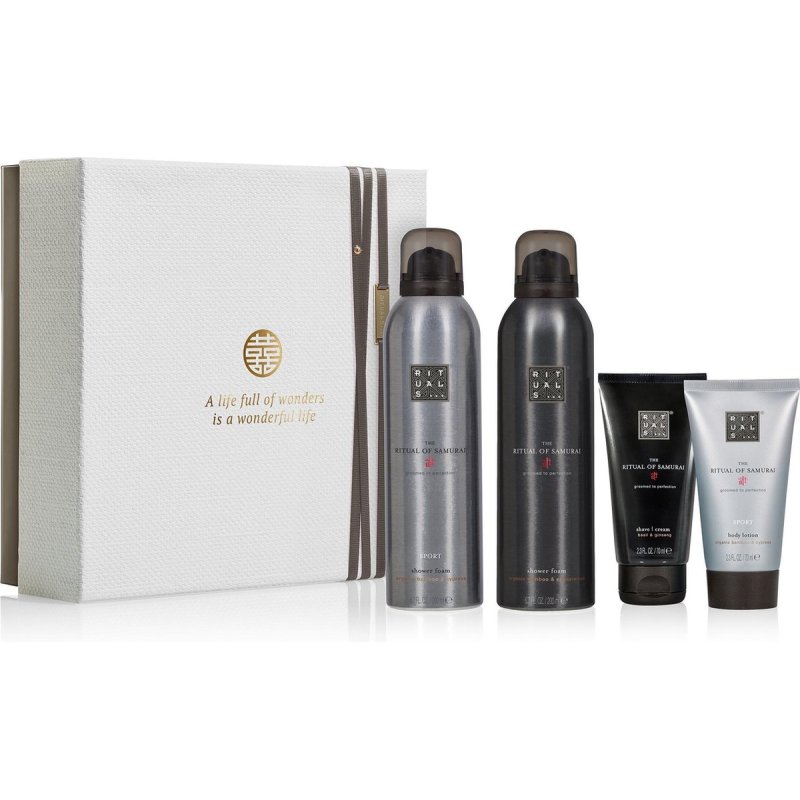 RITUALS Gift Set for Men from The Ritual of Samurai with Bamboo, Japanese Mint and Sandalwood - Medium