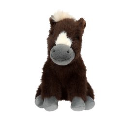 Miss Melody Plush Horse Brown 20 cm
