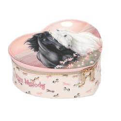 Miss Melody - Jewellery Box BLOSSOM PONY - Rosé - Small