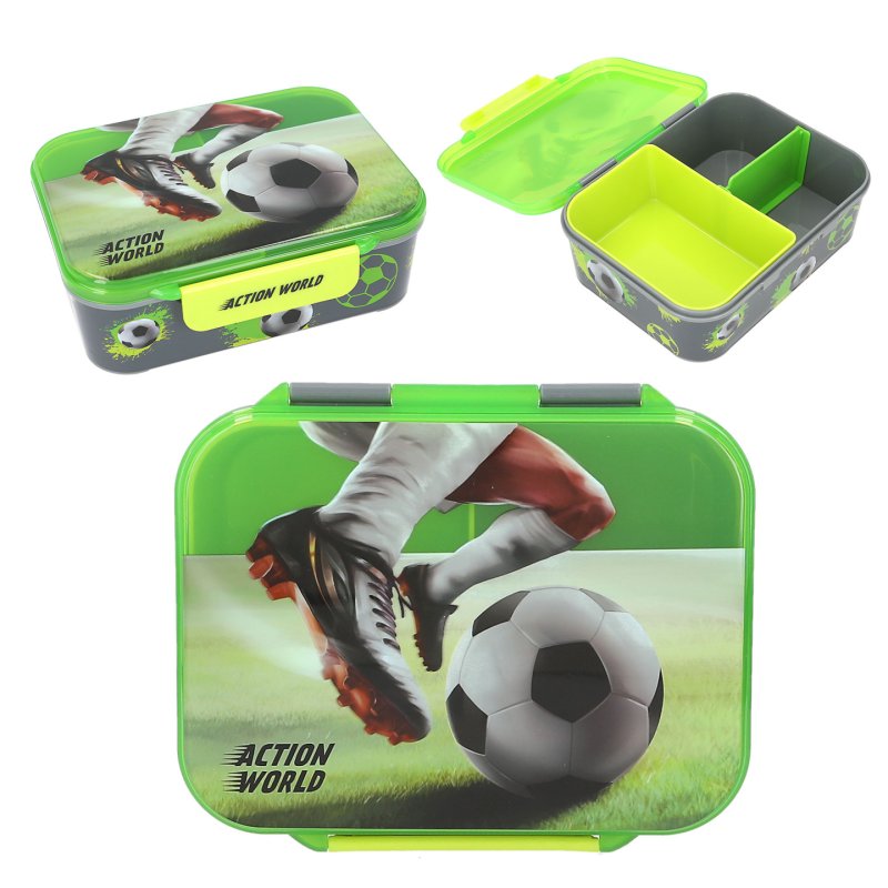 Dino World - Action World Lunchbox Football - Bright Green