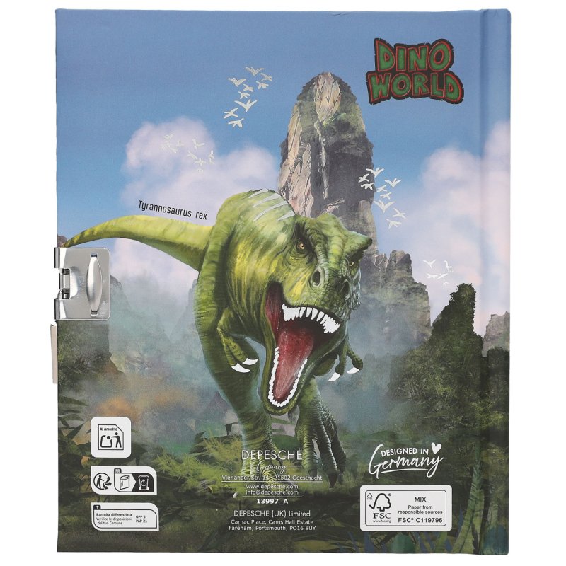 Dino World Action 0413997 agenda Journal intime