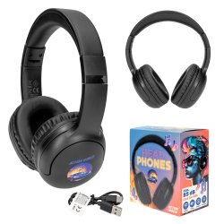 Dino World - Action World Headphone - Black