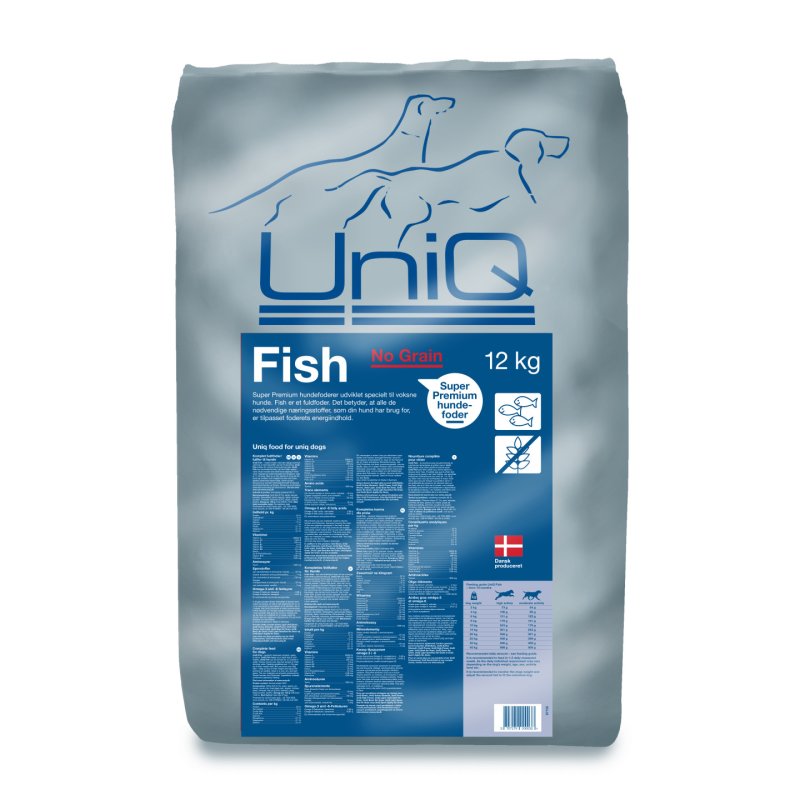 UniQ - Fish No Grain - 12 kg (110)