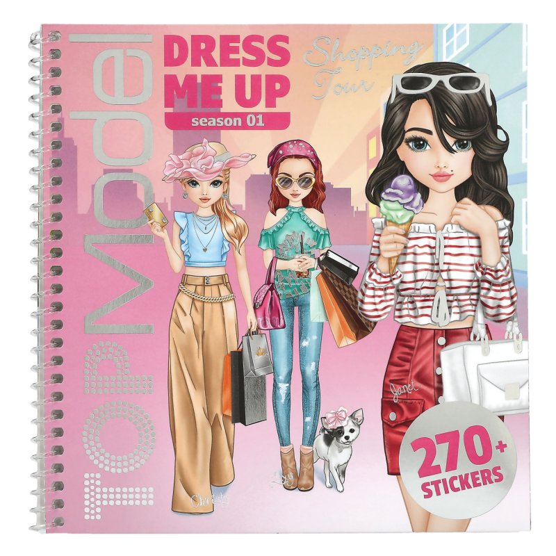 Topmodel - Dress Me Up Stickerbook Shopping Tour (0413832)