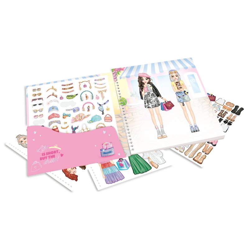 Topmodel - Dress Me Up Stickerbook Shopping Tour (0413832)