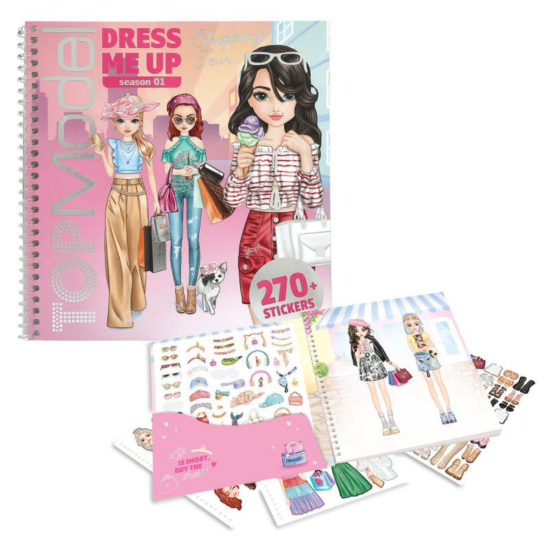 Topmodel - Dress Me Up Stickerbook Shopping Tour (0413832)