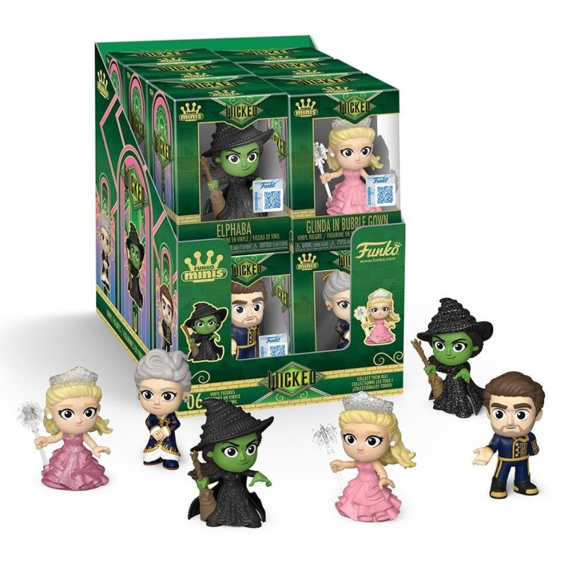 Wicked Minis Mini Figures 5 cm Display (12)
