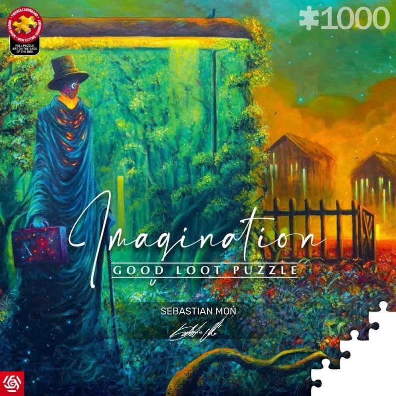 Puzzle Good Loot Imagination - Sebastian Moń: Stationary Traveller II 1000 pc(s)