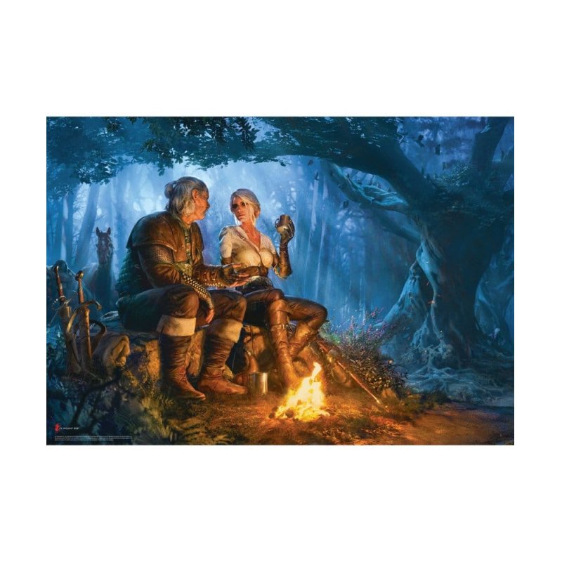Good Loot Gaming Puzzle: The Witcher (Wiedźmin) Journey of Ciri 1000 elementów