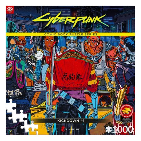 Good Loot Comic Book Puzzle: Cyberpunk 2077 Kickdown 1000 elementów