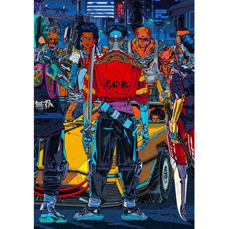 Good Loot Comic Book Puzzle: Cyberpunk 2077 Kickdown 1000 elementów