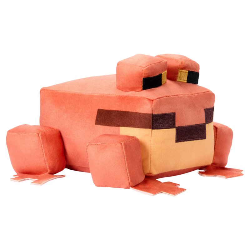 Minecraft Plush Frog Toy, 8-inch Soft Doll Inspired by the Video Game Character