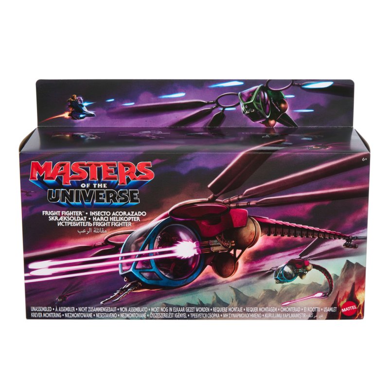 Masters of the Universe 2026 Movie Accurate Origins Fright Fighter Vehicle, 5.5 Inch Skeletor Whip