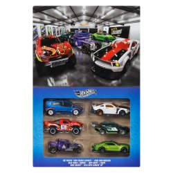 Hot Wheels Silver Series Die-Cast Vehicle 6-Pack 1/64 Legends