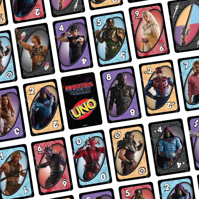Games UNO-Masters of the Universe-Jeu de cartes