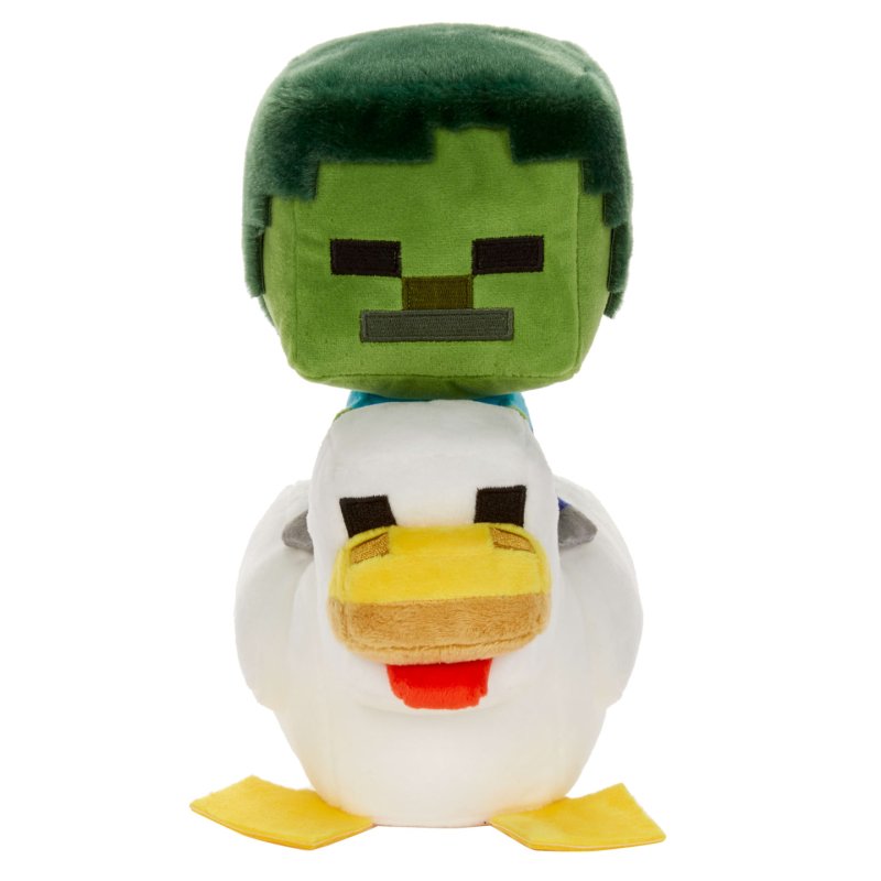 Minecraft Deluxe Plush Figure Chicken Jockey 20 cm