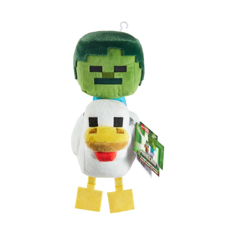 Minecraft Deluxe Plush Figure Chicken Jockey 20 cm