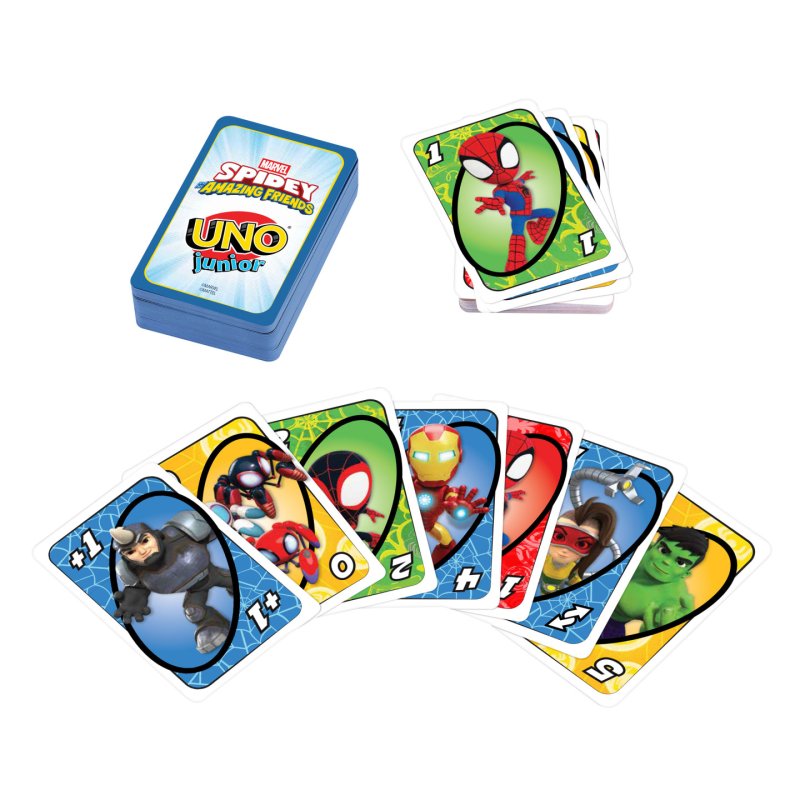 Games UNO Junior Spidey and his Amazing Friends