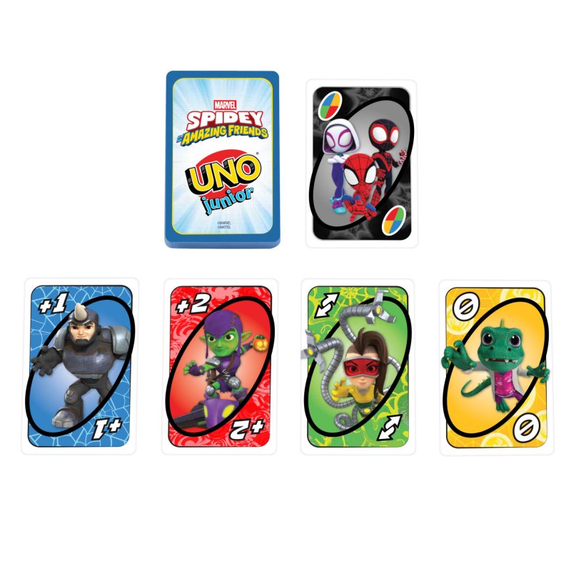 Games UNO Junior Spidey and his Amazing Friends