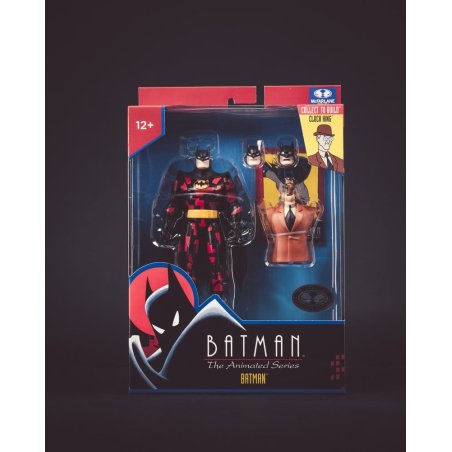Batman: The Animated Series DC Direct Build-A Action Figures Wave 7 Batman (Alternate Expressions) (Platinum Edition)